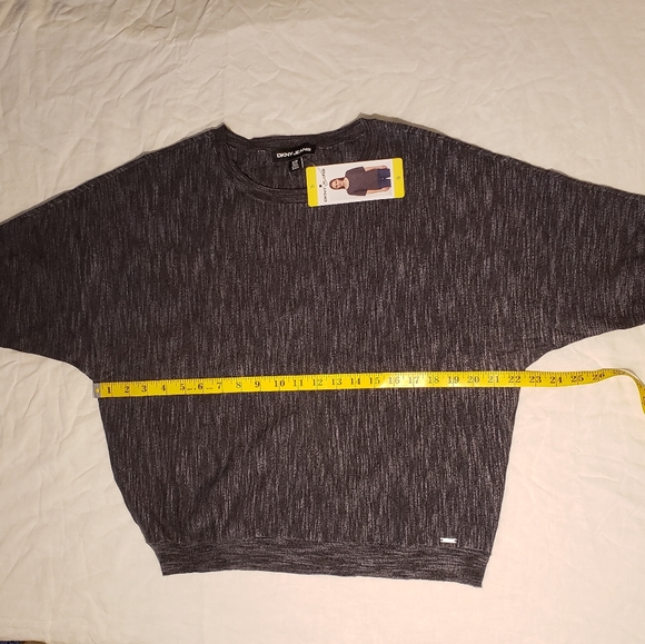 DKNY Jeans Marled Knit Top - Picture 7 of 7